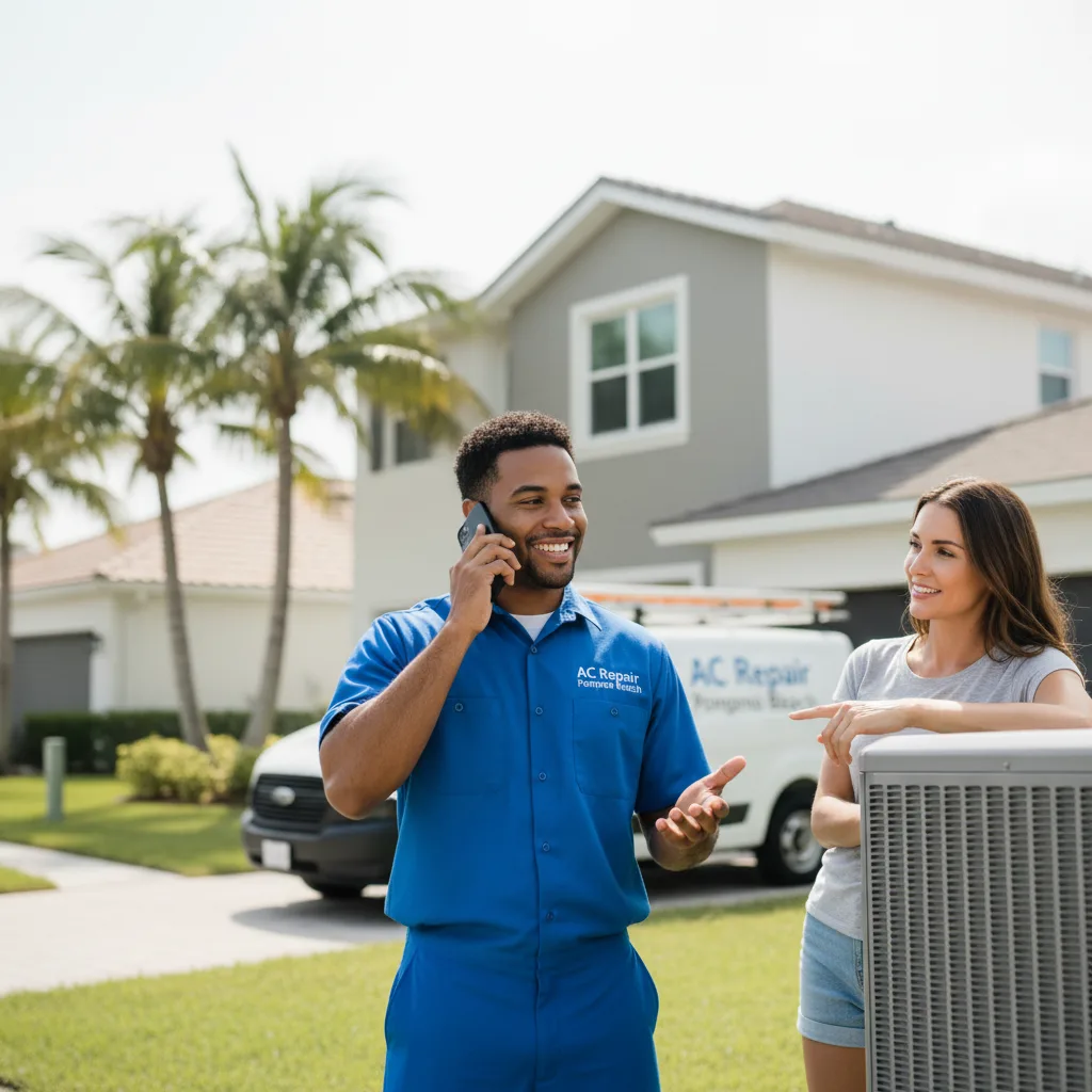 AC Repair Pompano Beach customer support in Toomsuba